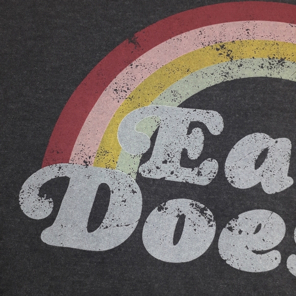 Wildfox | easy does it distressed graphic grey sweatshirt - Picture 4 of 11